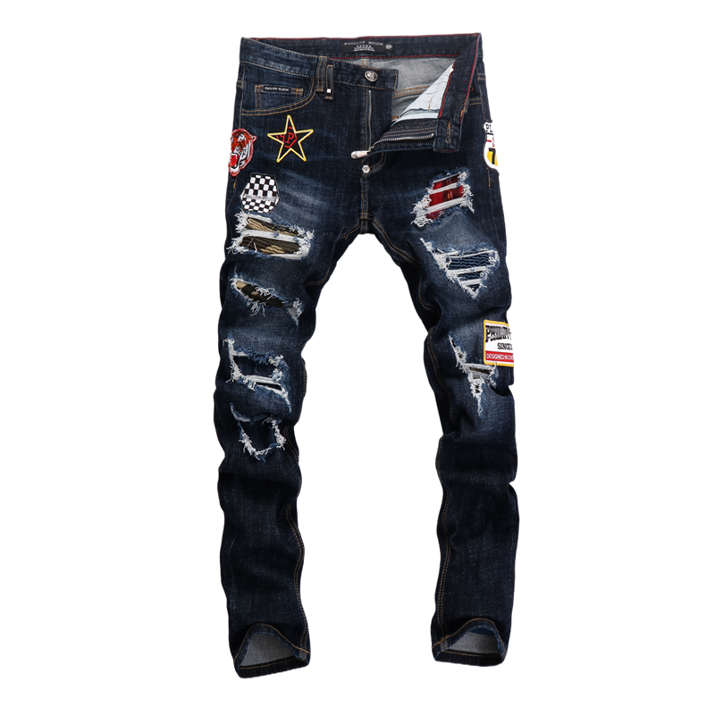 SOLA-PP Man Hole Jeans