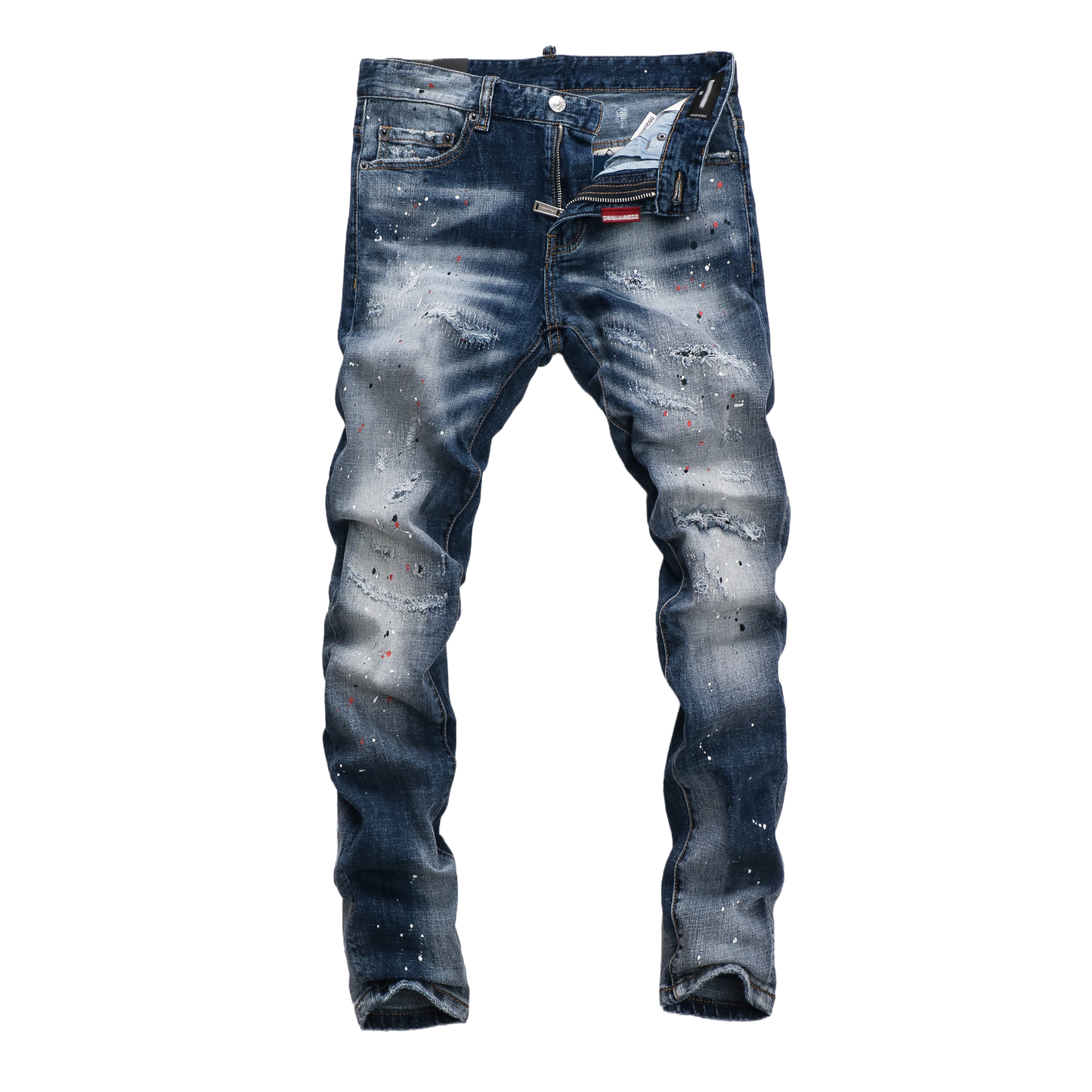 SOLA-DSQ2 2024ss Washed Holes Jeans