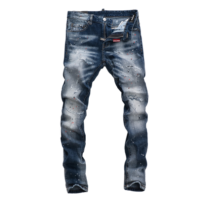 SOLA-DSQ2 2024ss Washed Holes Jeans