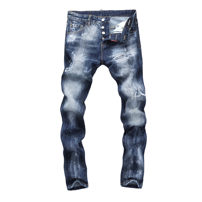 SOLA-DSQ2 New Man Hole Jeans