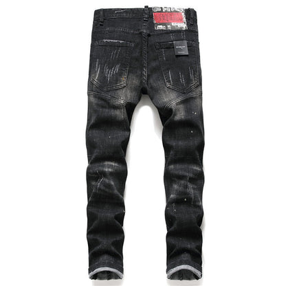 SOLA-DSQ2 Maple leaf personalized Jeans