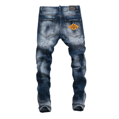 SOLA-DSQ2 2024ss Washed Holes Jeans