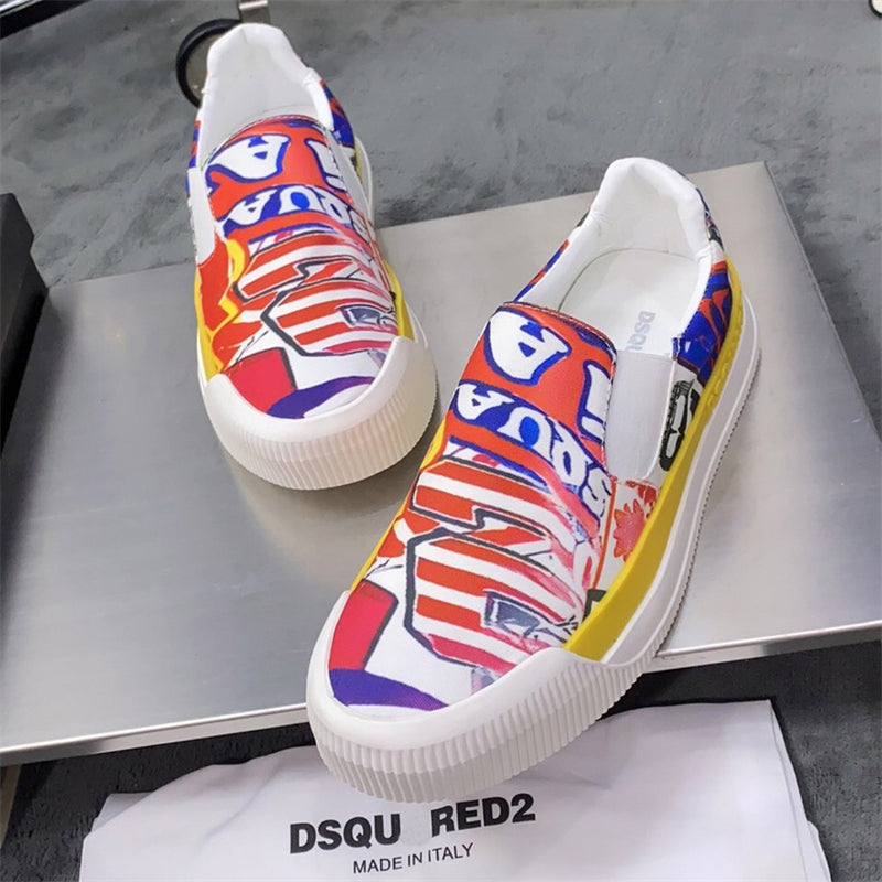 SOLA-DSQ2 New Graffiti Men's Sneakers