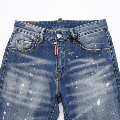 SOLA-DSQ2 New Letter embroidery Jeans