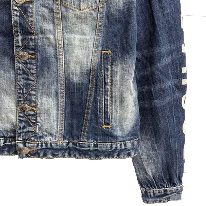 DSQ2 2024ss Man Letters Denim Jacket