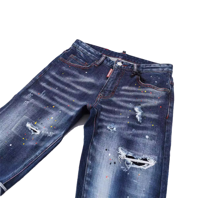 SOLA-DSQ2 New Man Hole Jeans 