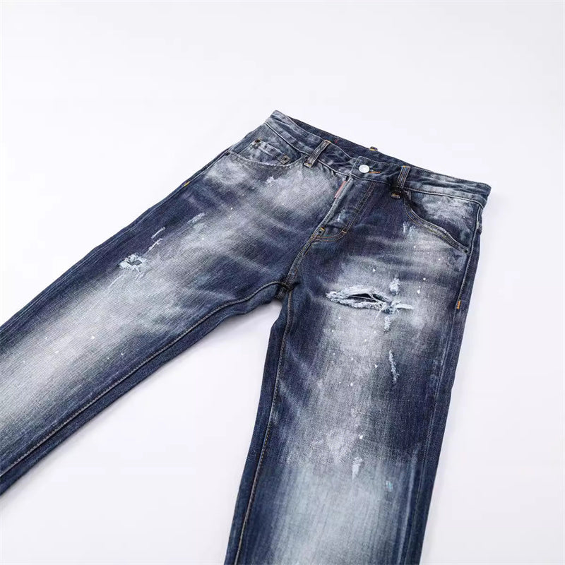 SOLA-DSQ2 New Man Hole Jeans