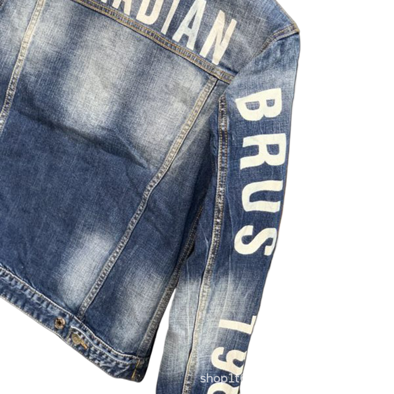 DSQ2 2024ss Man Letters Denim Jacket