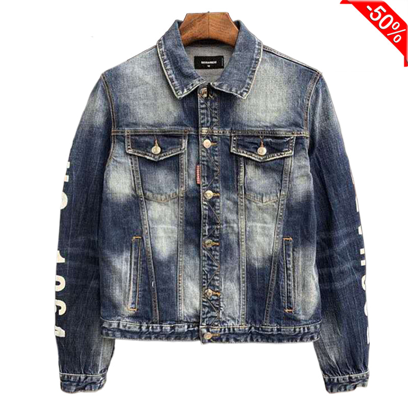 DSQ2 2024ss Man Letters Denim Jacket