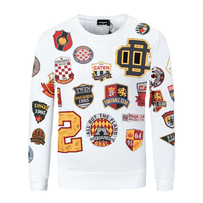 SOLA-DSQ2 2024ss badge Sweatshirt