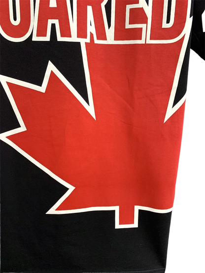 New-D2  Maple Leaf LOGO Cotton T-shirt