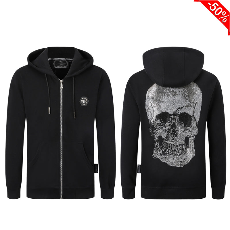 SOLA-Philpp New Skull Diamond Hoodie