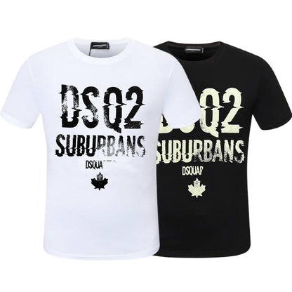 New-D2 Print 2024ss Cotton T-shirt