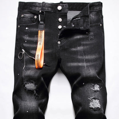 SOLA-DSQ2 Cowboy feet Jeans