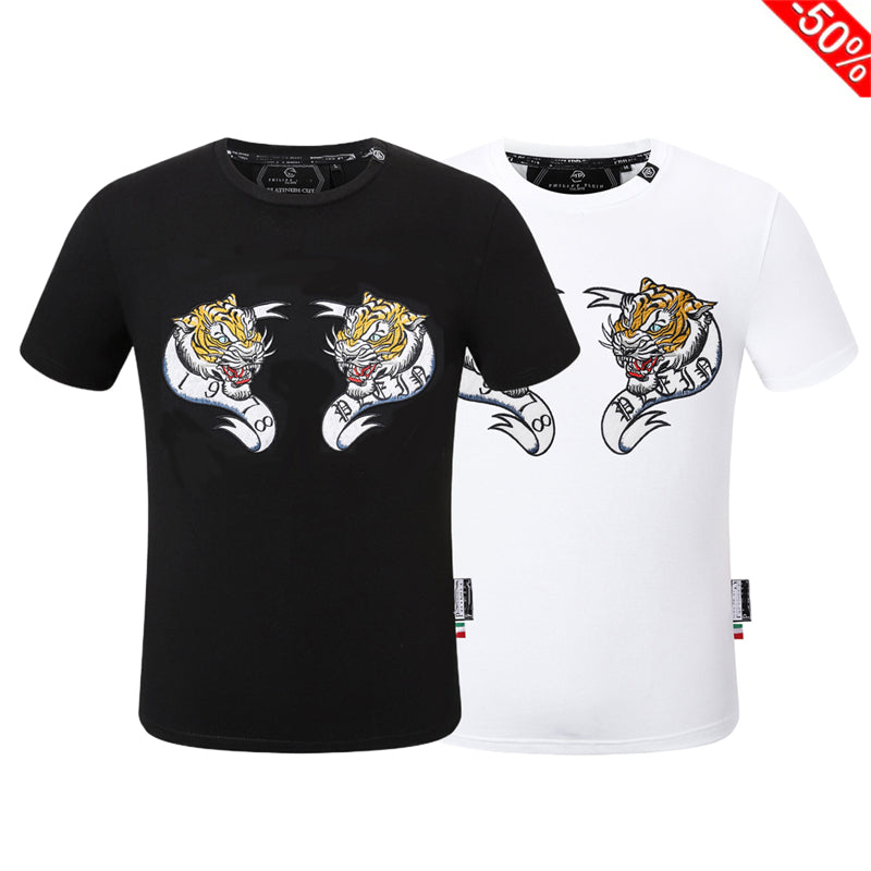 PP New Lion head embroidery T-shirt