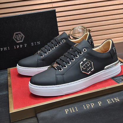 PP Men New Men's leather sneakers