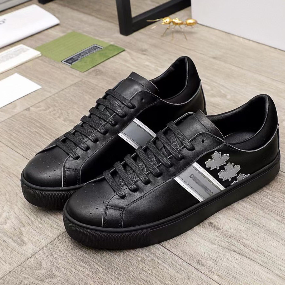 SOLA-DSQ2 New Men's Leather Sneakers