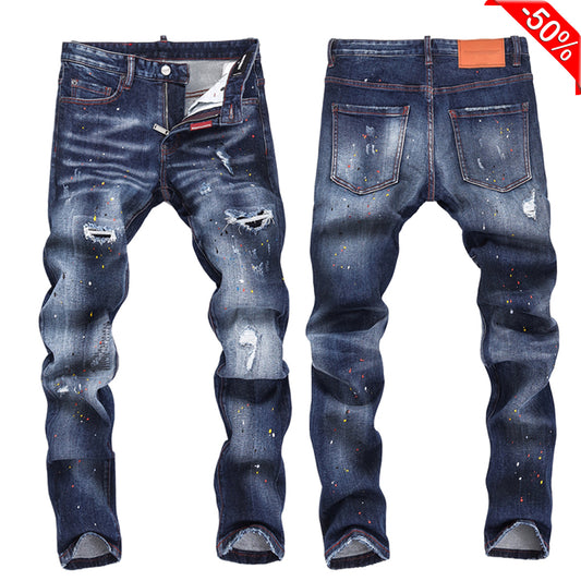 SOLA-DSQ2 New Man Hole Jeans