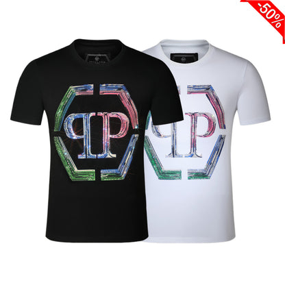 SOLA-PP Letters Diamond Man T-shirt