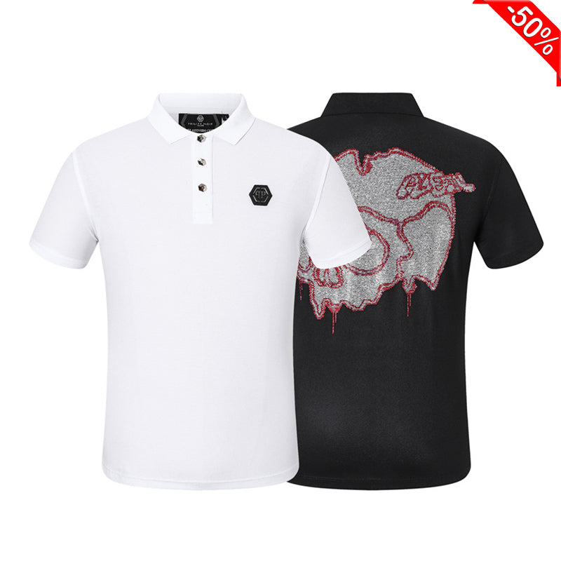 SOLA-PP PHILIPP Skull Diamond POLOĉemizo 