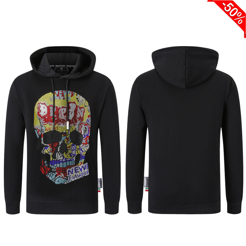 SOLA-Philpp New Skull Diamond Hoodie