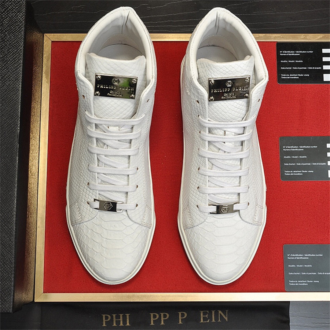 PP New Men's high-top leather Sneakers