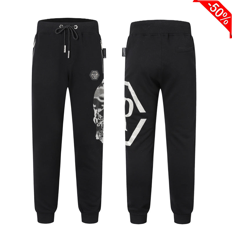 SOLA-PP Men's skull diamond sweatpants