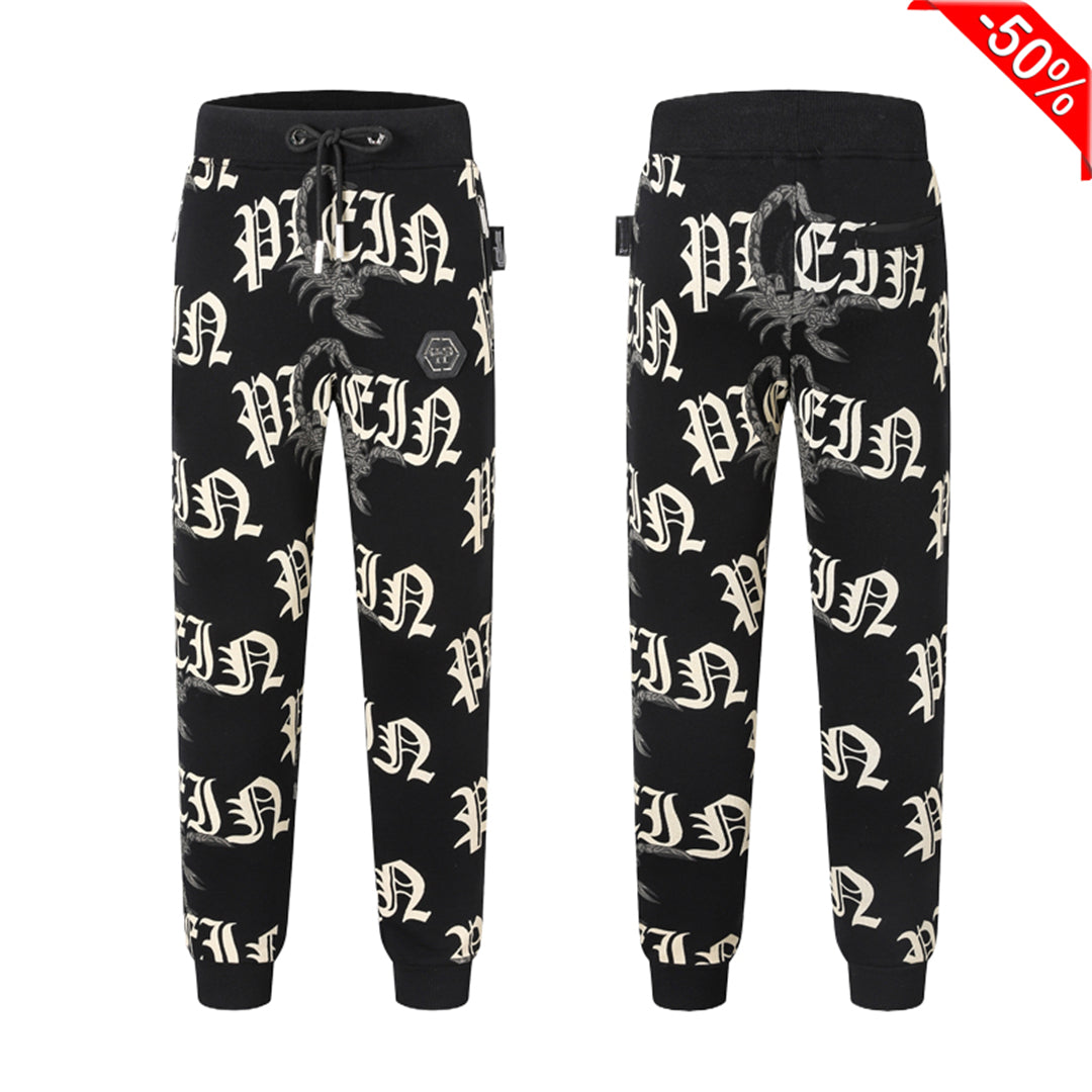 SOLA-PP Men's Letter Printing Sweatpants