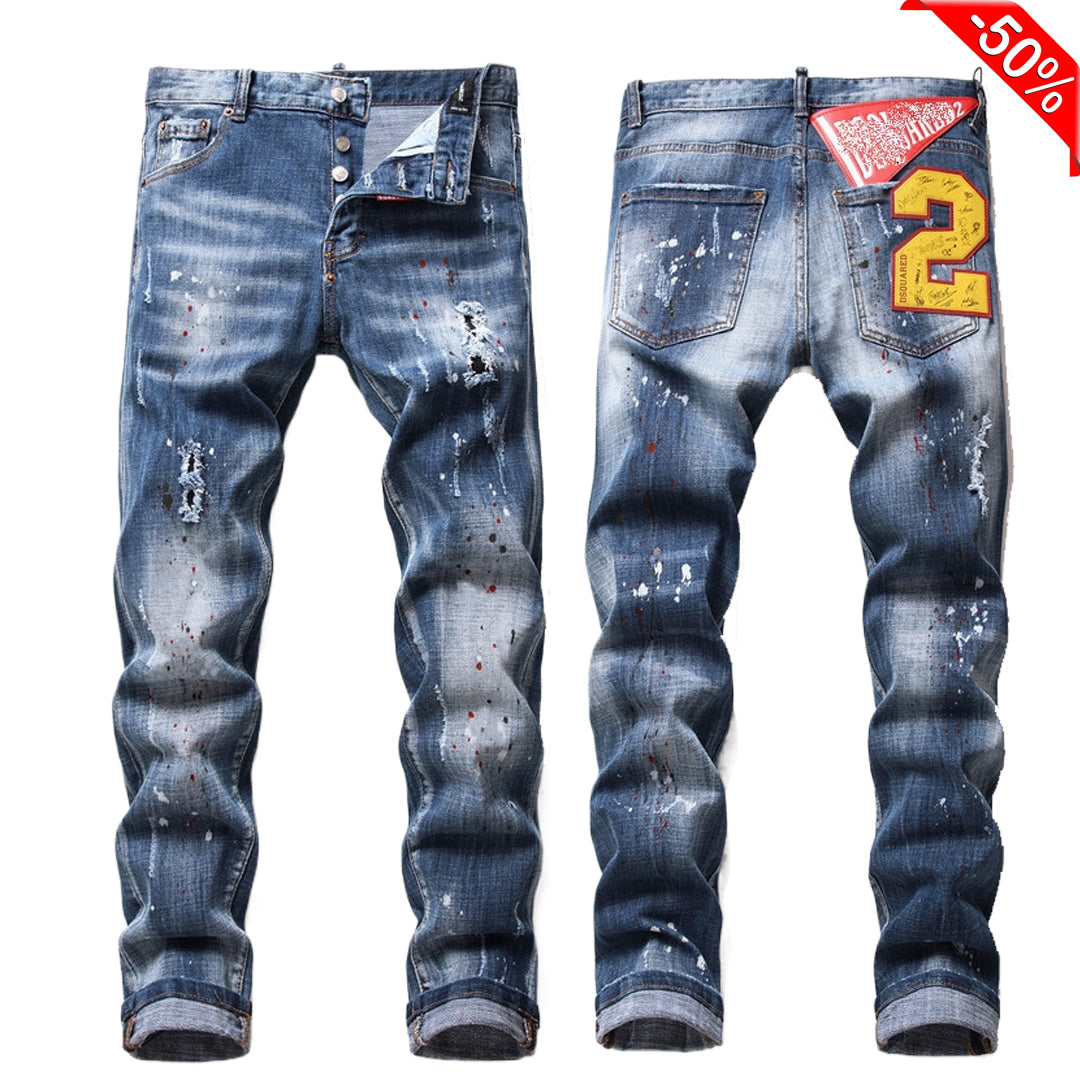 SOLA-DSQ2 Hole 2024ss Jeans