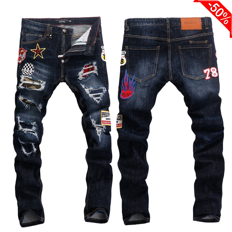 SOLA-PP Man Hole Jeans