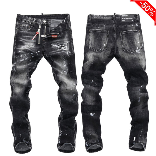 SOLA-DSQ2 New Man Hole Jeans