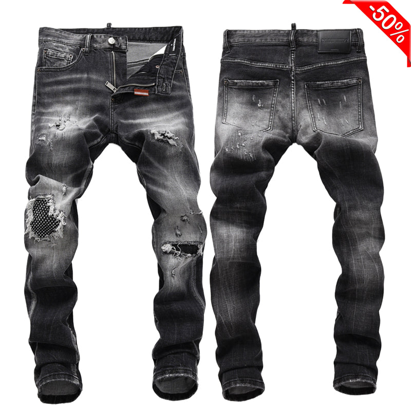 SOLA-DSQ2 New Man Hole Jeans