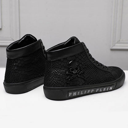 PP New Men's high-top leather Sneakers