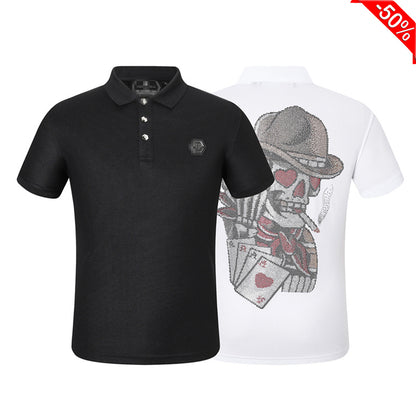 SOLA-PP PHILIPP Skull Diamond POLOĉemizo 