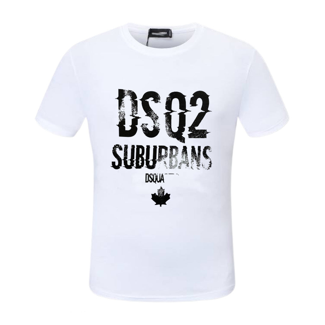 New-D2 Print 2024ss Cotton T-shirt