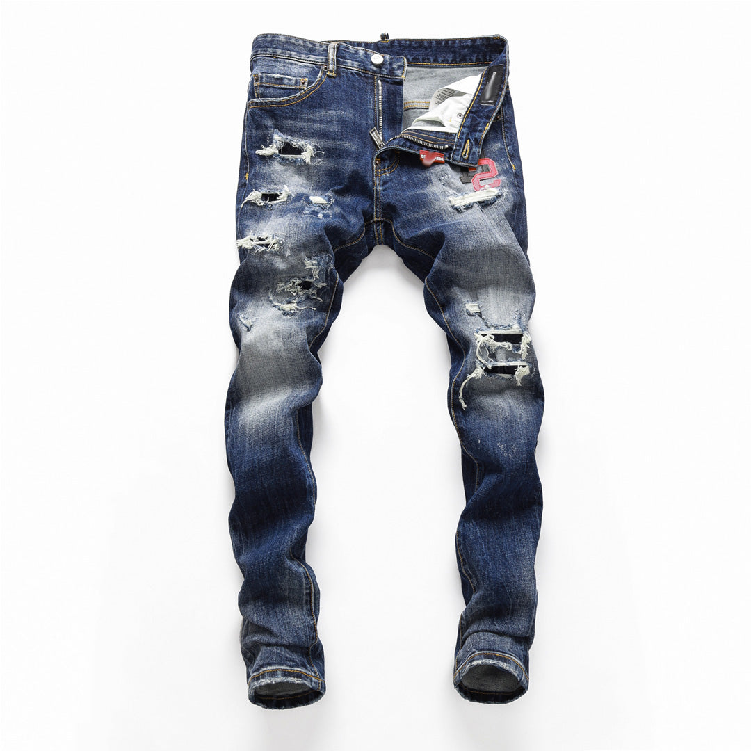 SOLA-DSQ2 Hole 2024ss Jeans