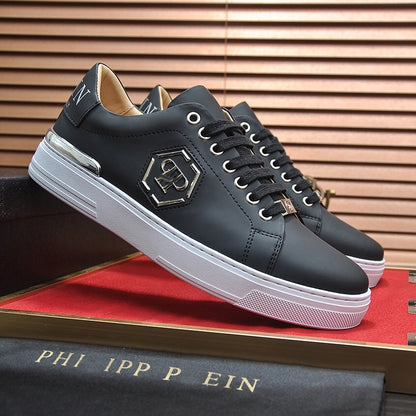 PP Men New Men's leather sneakers