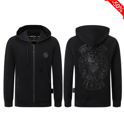 SOLA-Philpp New Skull  Diamond Hoodie