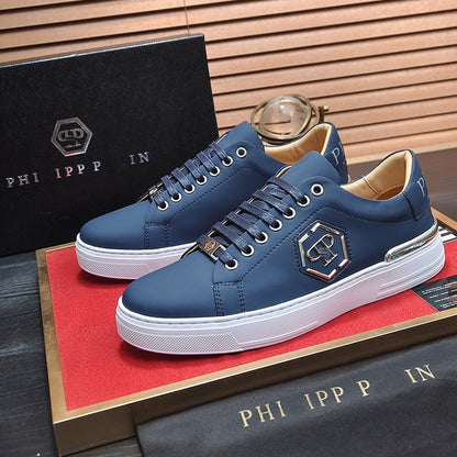 PP Men New Men's leather sneakers