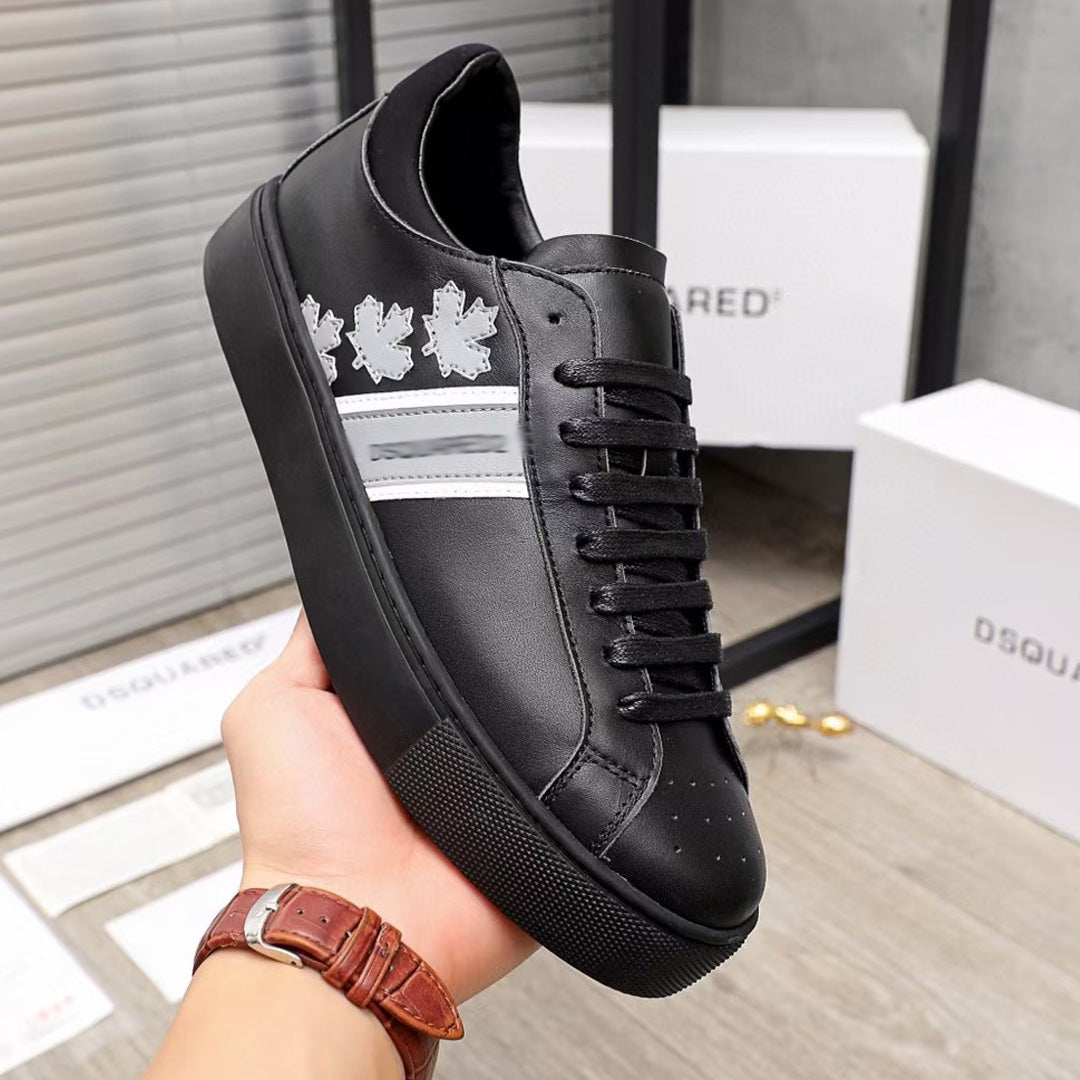 SOLA-DSQ2 New Men's Leather Sneakers