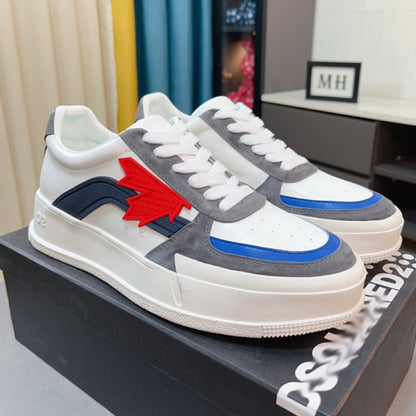 SOLA-DSQ2 New Leather Men's Sneakers