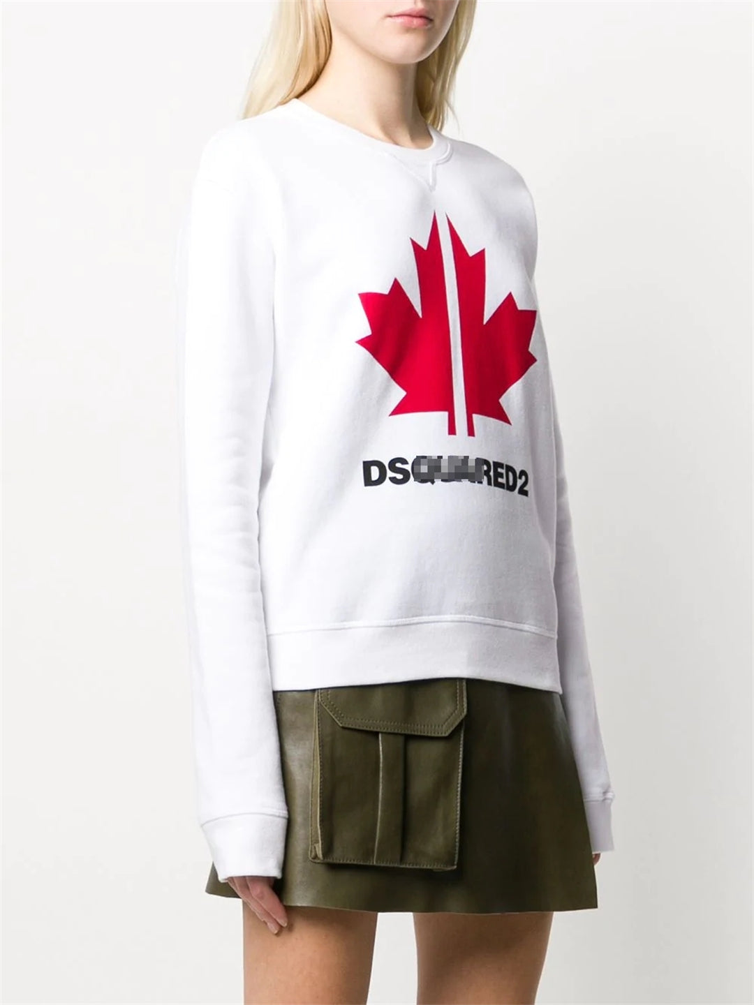 DSQ2 Letter Sports sweatshirt