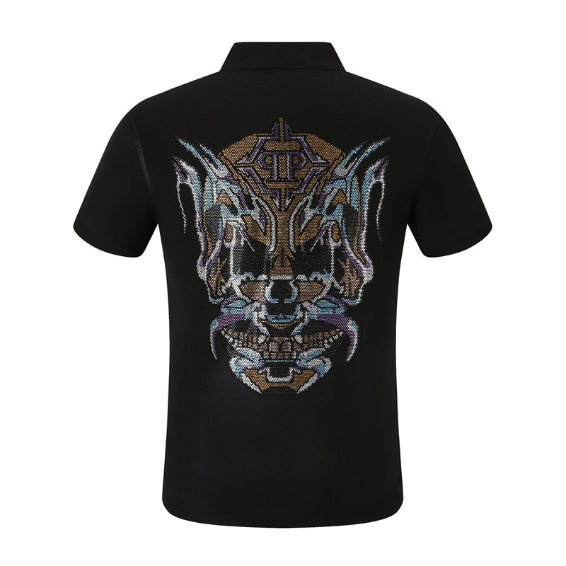 SOLA-PP Skull Diamond POLO Shirt