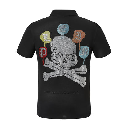 SOLA-PP  Skull Diamond POLO Shirt