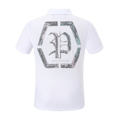 SOLA-PP Letters Diamond POLO Shirt