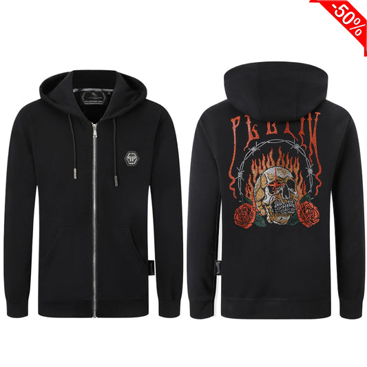 SOLA-Philpp New Skull Diamond Hoodie