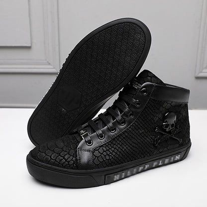 PP New Men's high-top leather Sneakers