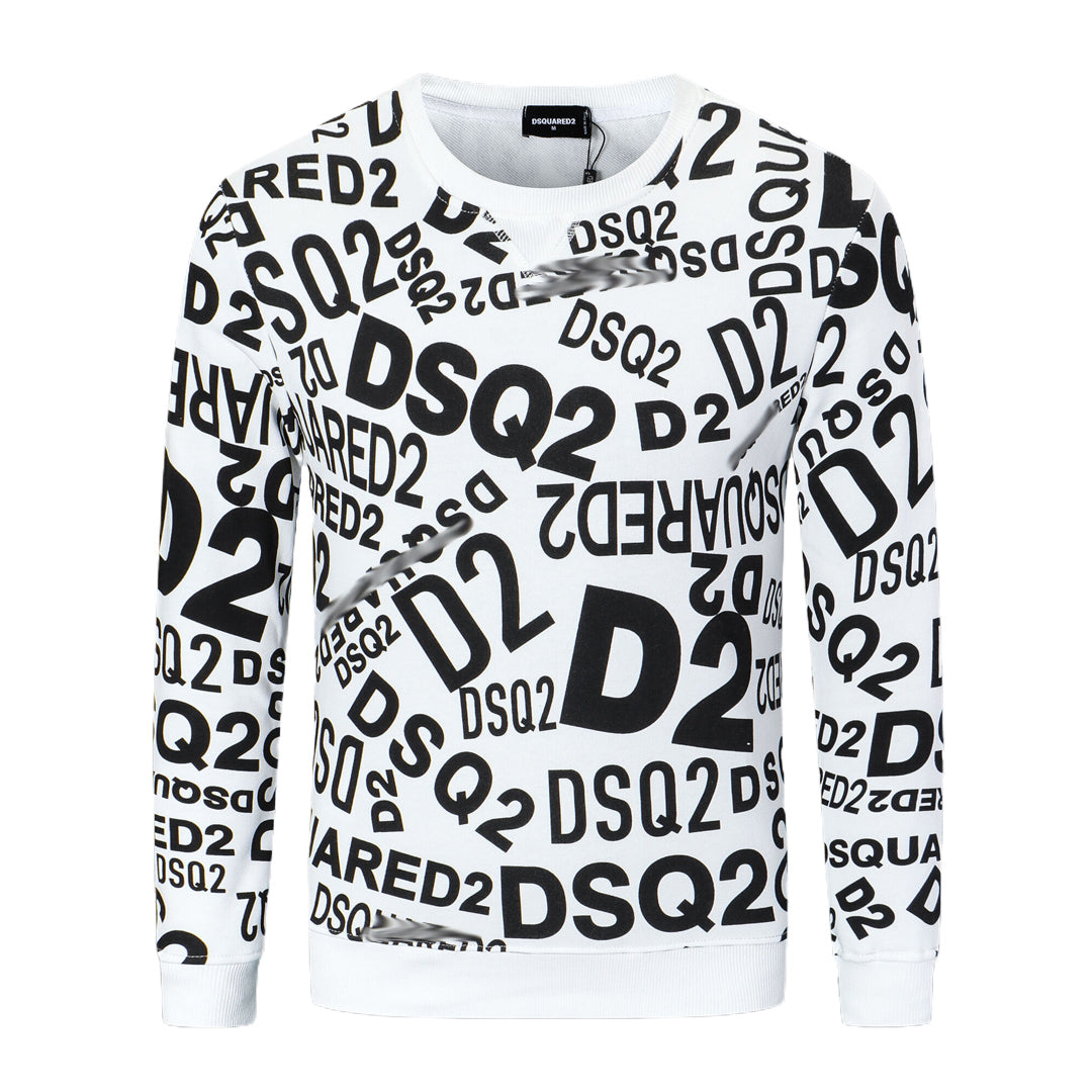 SOLA-DSQ2 2024ss printing sweatshirt