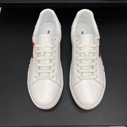 SOLA-DSQ2 New Men's Leather Sneakers