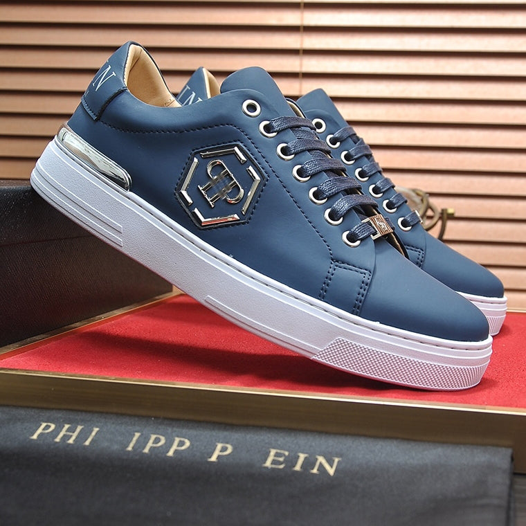 PP Men New Men's leather sneakers